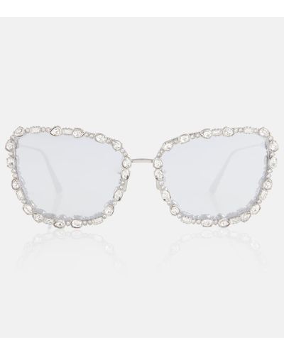Dior Missdior B2u Embellished Sunglasses - Metallic