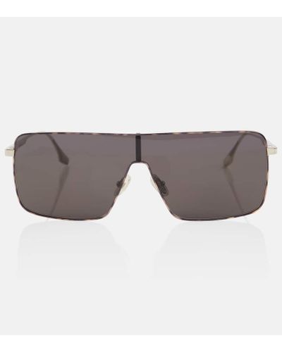 Victoria Beckham Mask Sunglasses - Gray