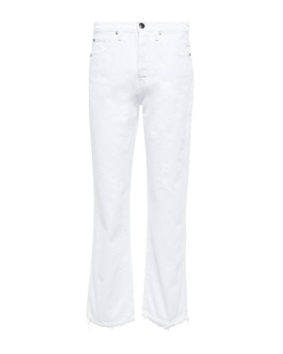 3x1 Austin High-rise Cropped Jeans - White