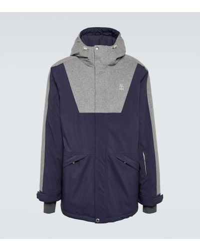 Brunello Cucinelli Jacke - Blau