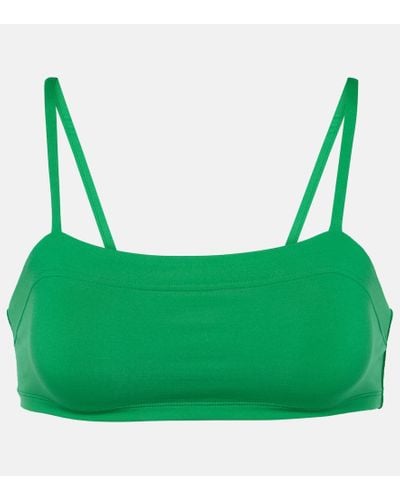 Eres Azur Bikini Top - Green