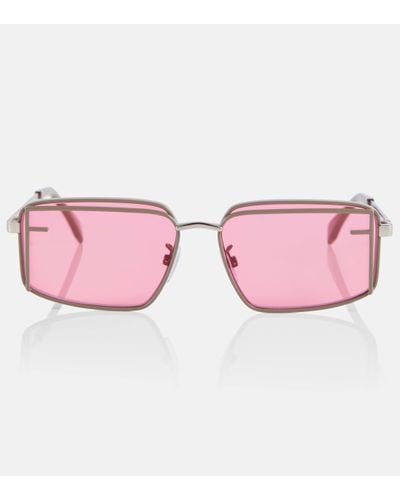 Fendi First Sight Rectangular Sunglasses - Pink