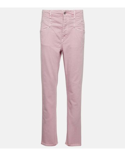 Isabel Marant Niliane Slim Jeans - Pink