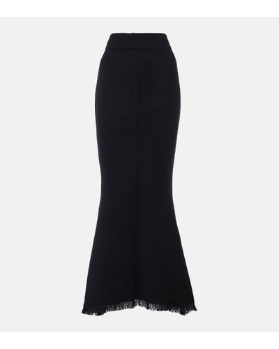 Lisa Yang Sofia Cashmere Maxi Skirt - Black