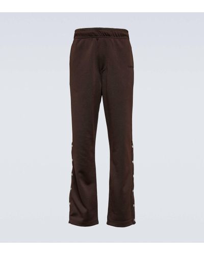 Lanvin Technical Track Trousers - Brown
