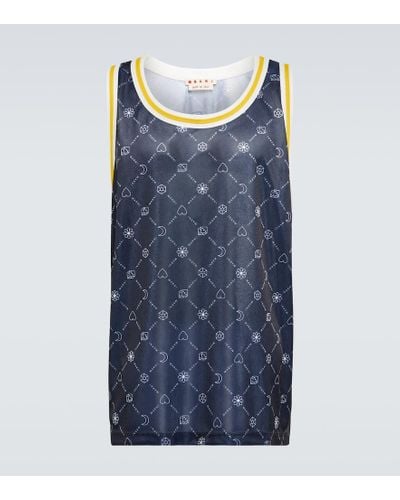 Marni Camiseta '94 de baloncesto - Azul