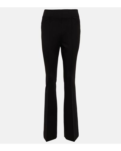 Dorothee Schumacher Emotional Essence High-rise Flared Trousers - Black