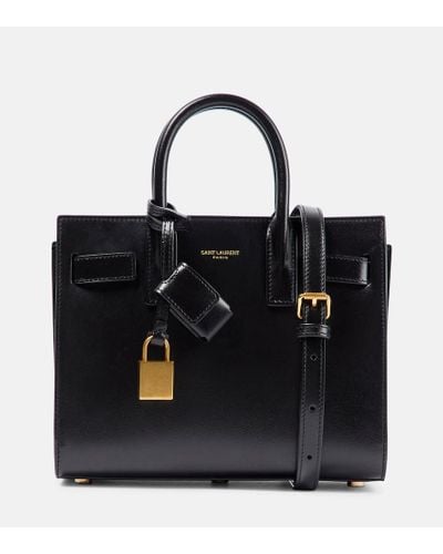 Saint Laurent Borsa Sac De Jour Baby in pelle - Nero