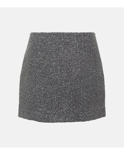 Patou High-rise Miniskirt - Grey