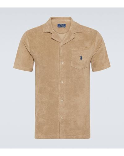 Polo Ralph Lauren Cotton-blend Shirt - Natural