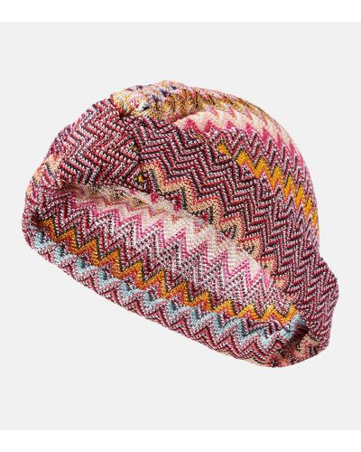 Missoni Turbante a zig-zag - Rosso