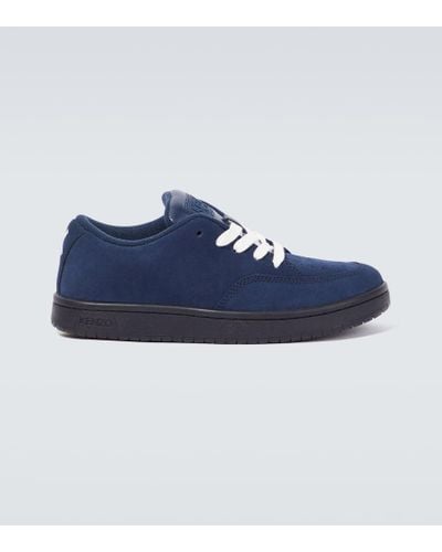 KENZO Dome Suede Sneakers - Blue