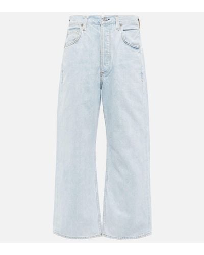 Citizens of Humanity Gaucho High-rise Wide-leg Jeans - Blue