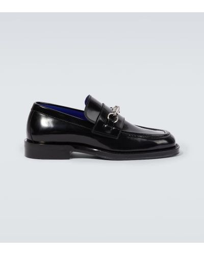 Burberry Loafers aus Leder - Schwarz