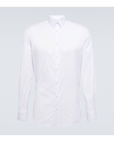 Giorgio Armani Poplin Shirt - White