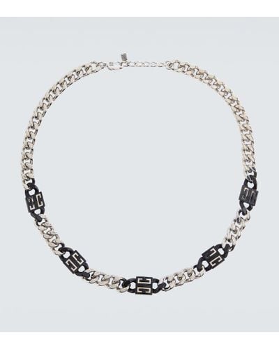 Givenchy Collar de cadena 4G - Metálico