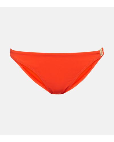 Tory Burch Miller Bikini Bottoms - Orange