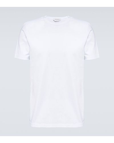 Gabriela Hearst T-shirt Bandeira en coton - Blanc