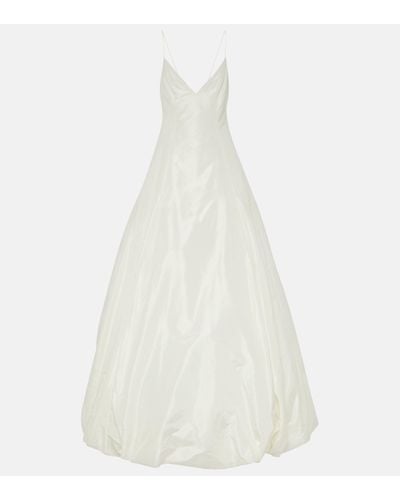 Danielle Frankel Bridal Pippa Silk Taffeta Gown - White