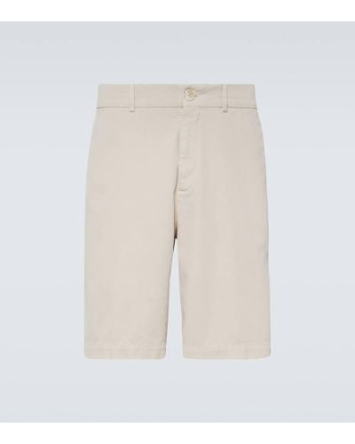 Brunello Cucinelli Bermuda-Shorts aus Baumwolle - Natur