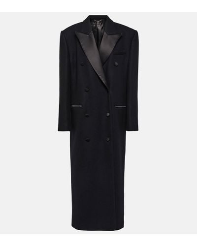 Magda Butrym Wool-blend Coat - Black
