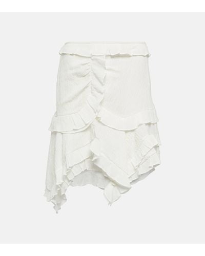 Isabel Marant Mini-jupe Geneva - Blanc