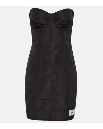 Dolce & Gabbana X Kim Moire Minidress - Black