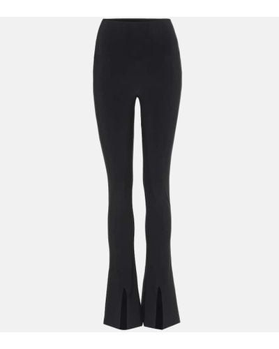 Norma Kamali Spat Jersey leggings - Black