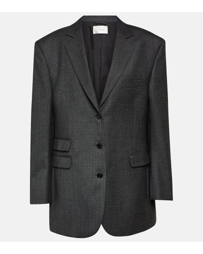 The Row Ule Wool Suit Jacket - Black