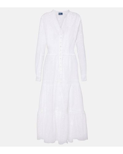 Polo Ralph Lauren Cotton Shirt Dress - White