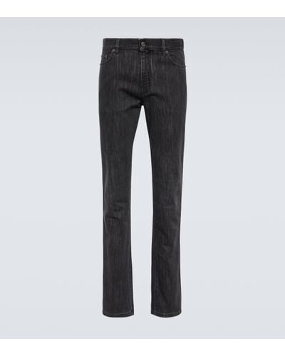 ZEGNA Straight Jeans - Grey