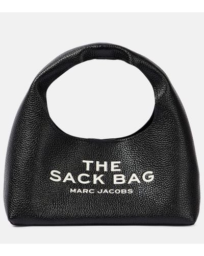 Marc Jacobs The Sack Mini Leather Tote Bag - Black