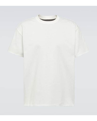 Bottega Veneta Camiseta en jersey de algodon - Blanco