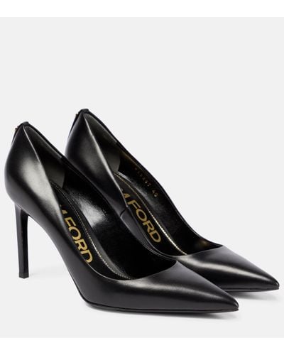 Tom Ford T Screw 85 Leather Court Shoes - Multicolour