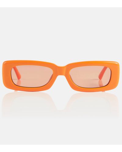 The Attico X Linda Farrow – Lunettes de soleil Marfa Mini - Orange