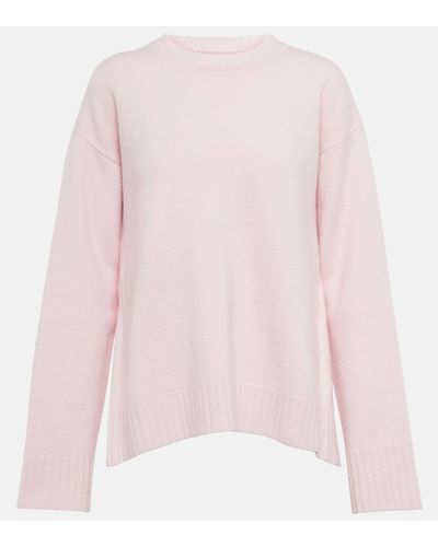 Jil Sander Ribbed–knit Wool Jumper - Pink