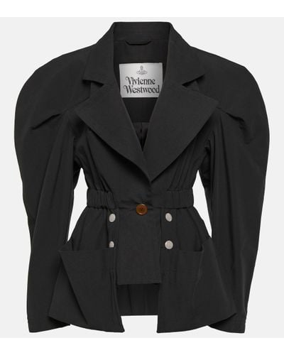 Vivienne Westwood Veste Jacques en coton - Noir