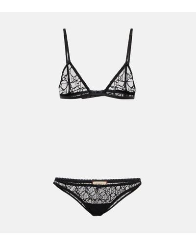 Gucci GG Tulle Lingerie Set - Farfetch