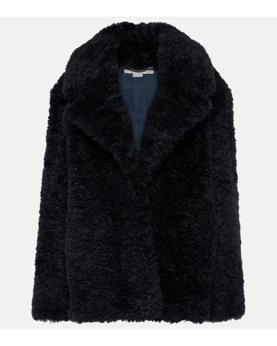Stella McCartney Faux Fur Jacket - Black