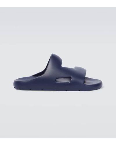 Bottega Veneta Sandalias Band de goma - Azul