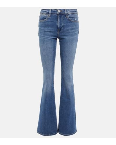 FRAME Le High Jeans Flare - Blau