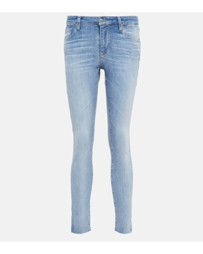 AG Jeans Jean skinny - Bleu