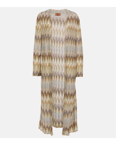 Missoni Cardigan Zig Zag - Neutre