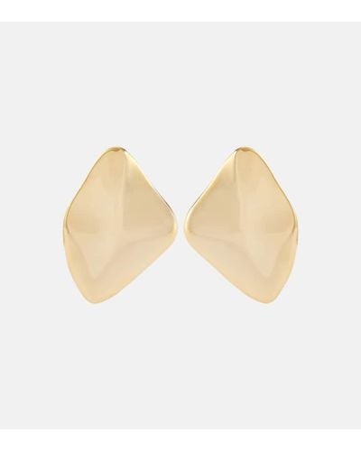 Jennifer Behr Sully Wave 18kt Gold-plated Earrings - Natural