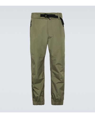 3 MONCLER GRENOBLE Gore-tex® Trousers - Green