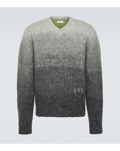 ERL Printed Sweater - Gray