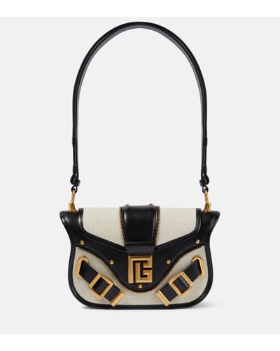 Balmain leather pompom charm