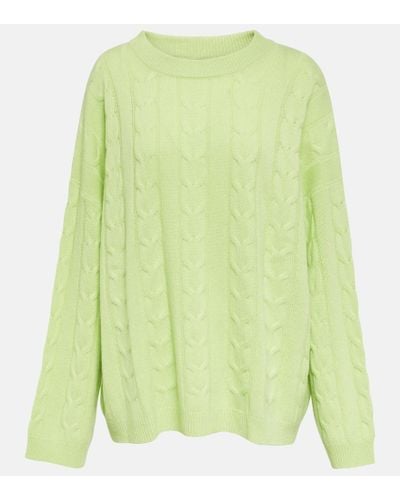 Lisa Yang Pullover Vilma in cashmere - Verde