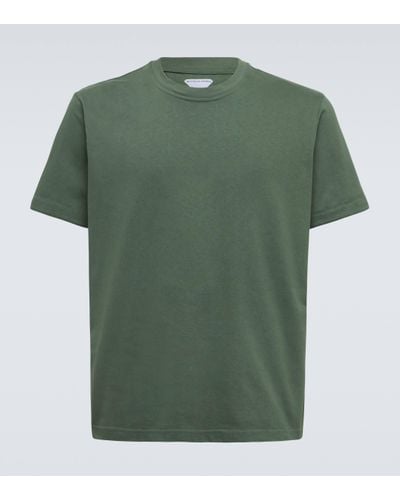 Bottega Veneta Cotton Jersey T-shirt - Green