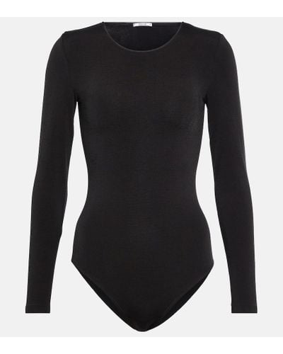 Wolford Berlin Cotton-blend Bodysuit - Black
